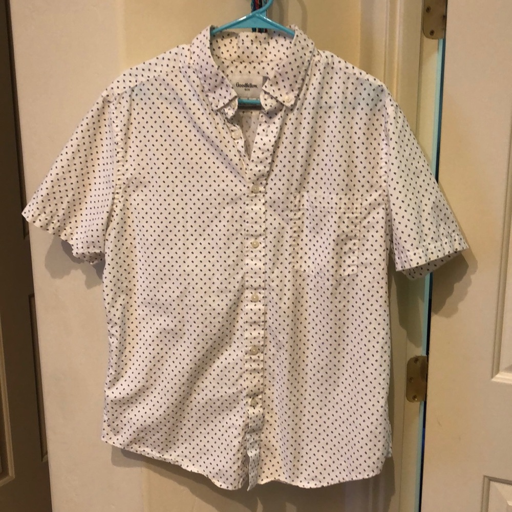 Men’s short sleeved button up Goodfellow & Co